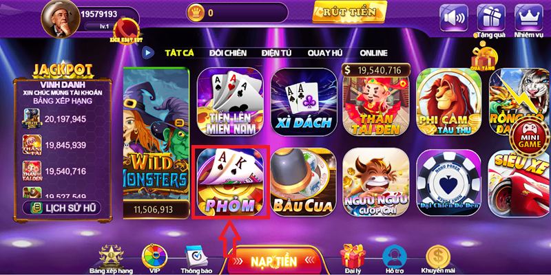 Tham gia trò chơi bằng cách tìm chọn biểu tượng tại 68gamebai